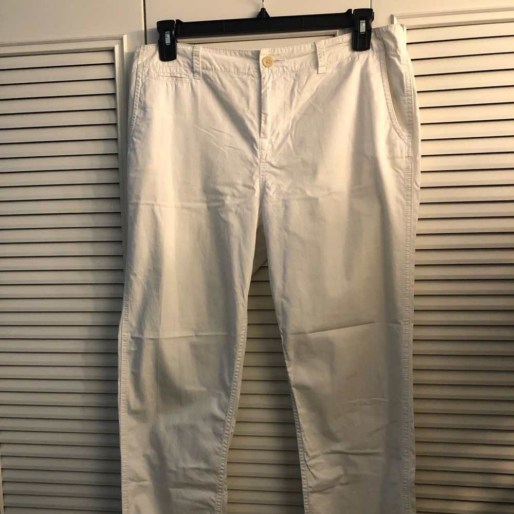 Ralph Lauren white cotton pants